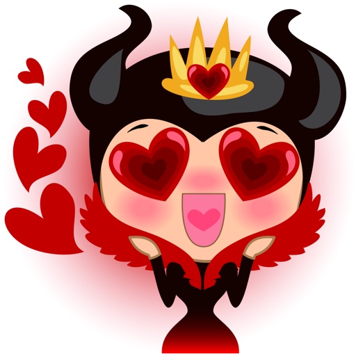 The Queen Sticker