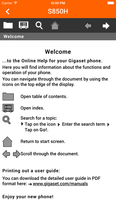 Gigaset Help Screenshot 3 - AppWisp.com Gigaset Help Screenshot 3 - AppWisp.com