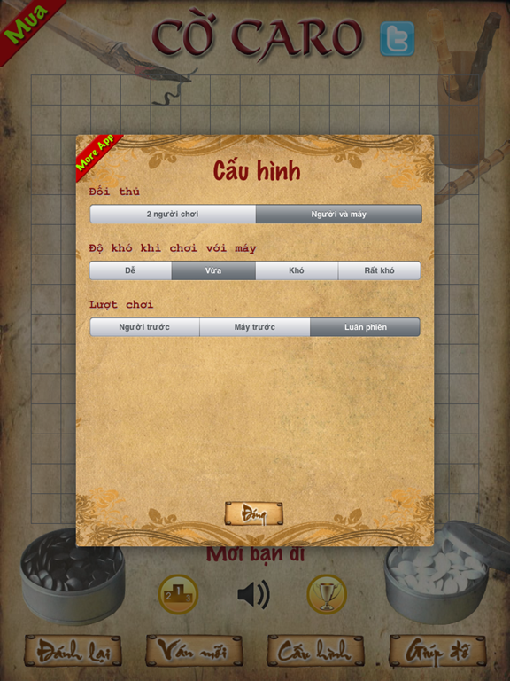 Cờ Caro - Game Hay Thuần Việt iPad screenshot 2 - Games app