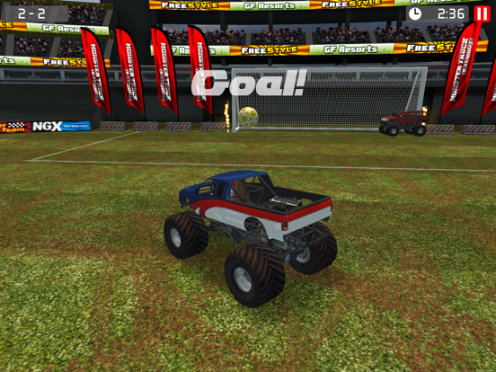 Monster Truck Soccer iPad app afbeelding 3