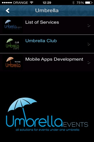 Umbrella Events screenshot 3