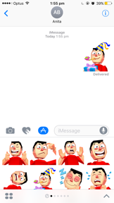 Faily Stickers screenshot