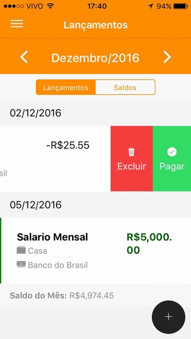 Rápido Finanças screenshot