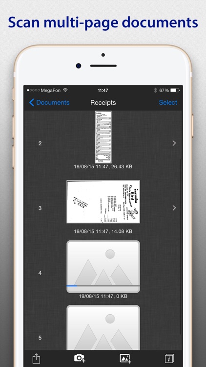 SharpScan Pro + OCR: scan documents to clean PDF screenshot-3