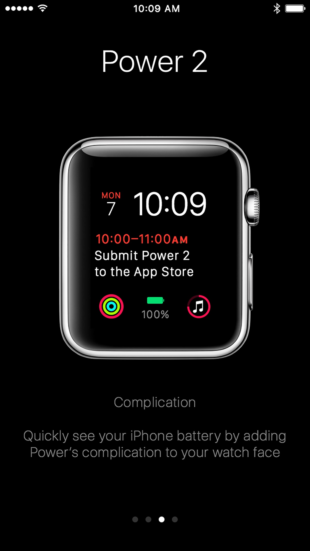 Screenshot do app Power 2 for iPhone and Apple Watch