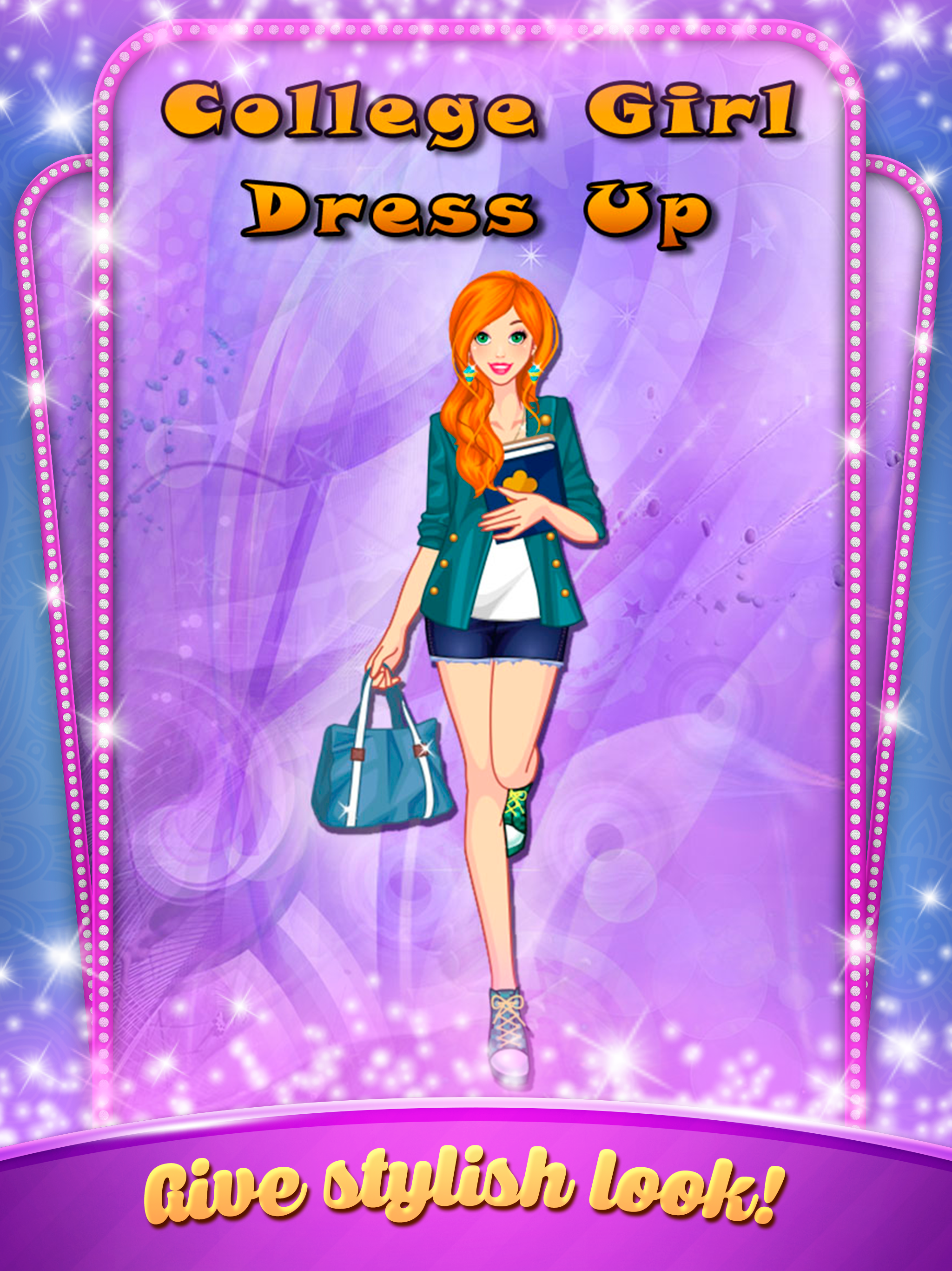 College Girl: Dress Up Game For Girls screenshot 4