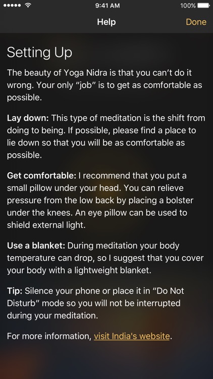 Bee Mindful – Yoga Nidra Meditation screenshot-3