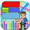 Touch coloring for kids - learning