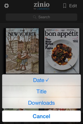Zinio for Libraries screenshot 3
