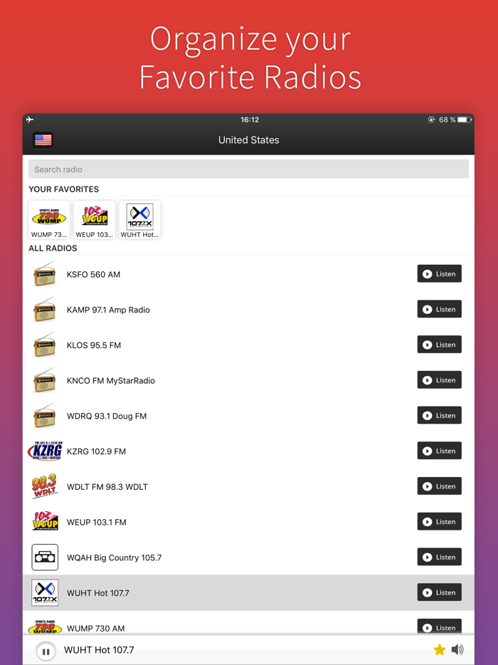 Radio United States - Radios USA