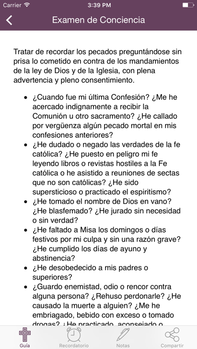 Screenshot #2 pour Confesión Sacramental
