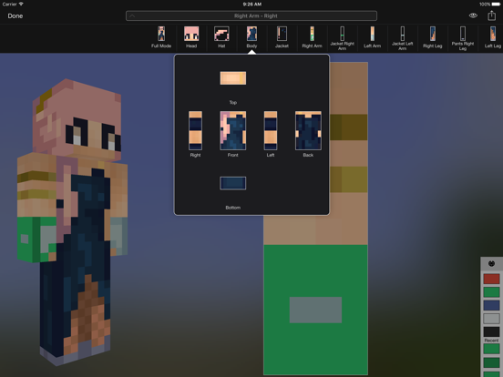 Screenshot #6 pour Minecraft: Skin Studio
