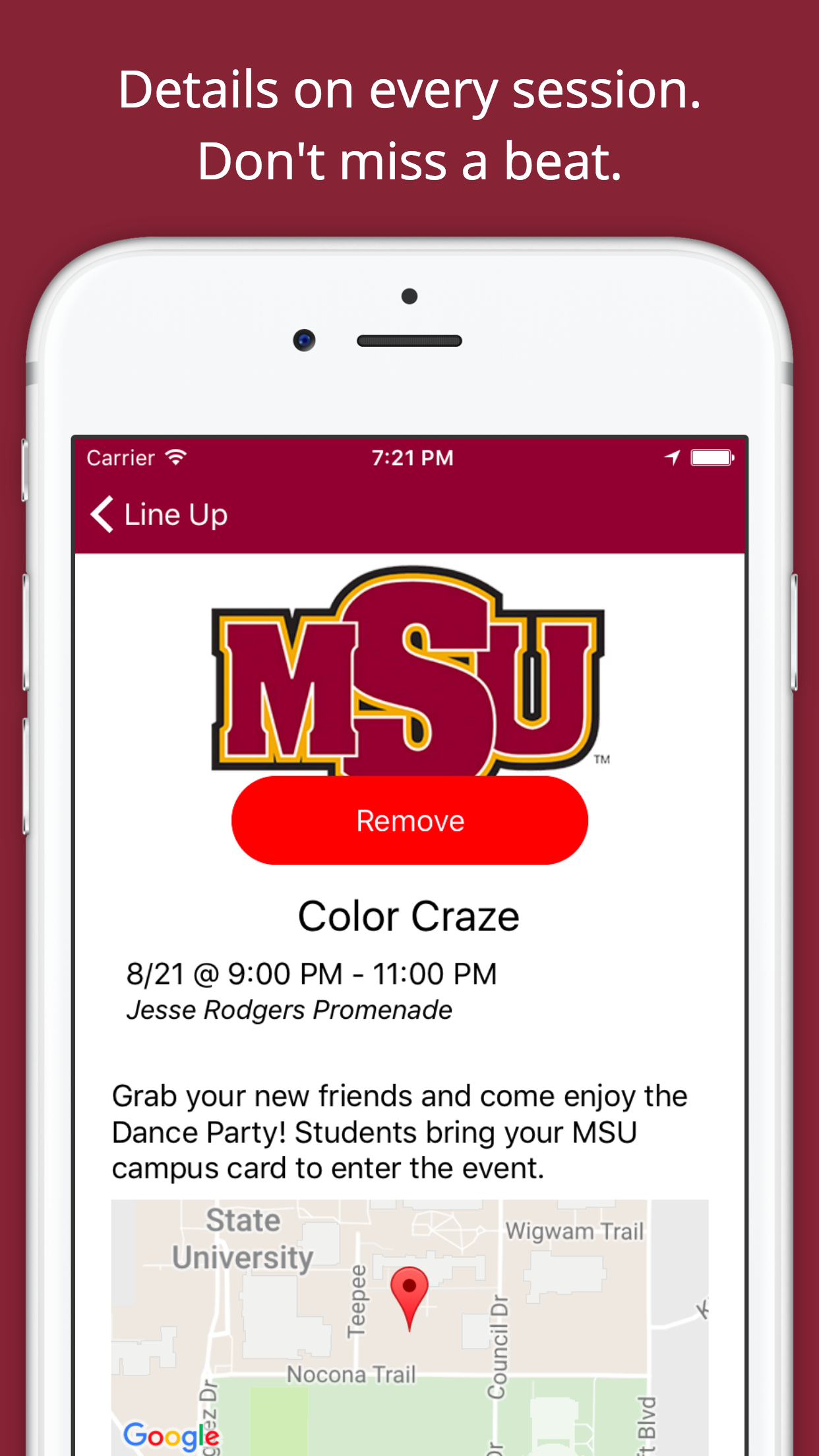 MSU & MORE: Midwestern State University Events screenshot 4