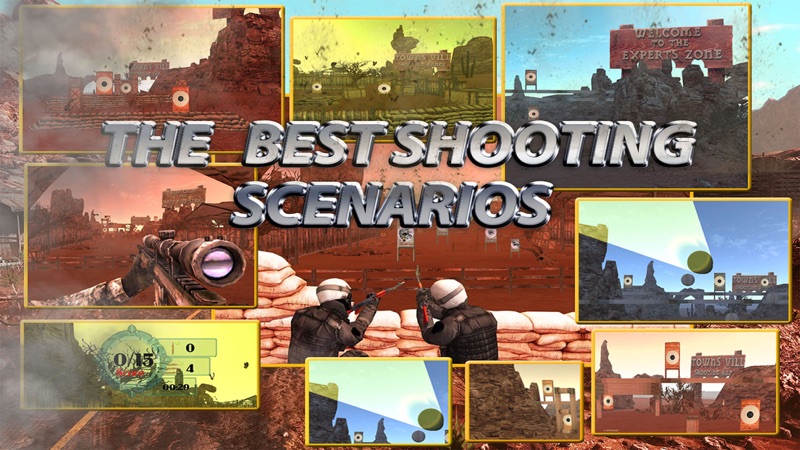 Desert Range Shooting WorldCup : sniper shooter screenshot 2