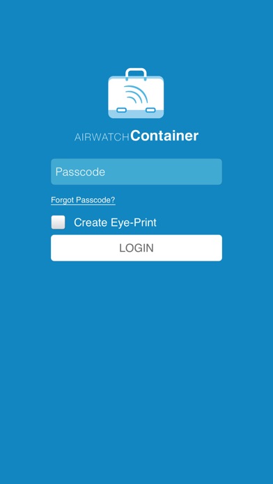 AirWatch Container screenshot1