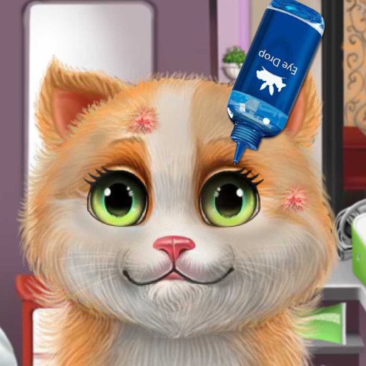 Kitty Sick Care - Grooming ,Dress up, Makeover icon