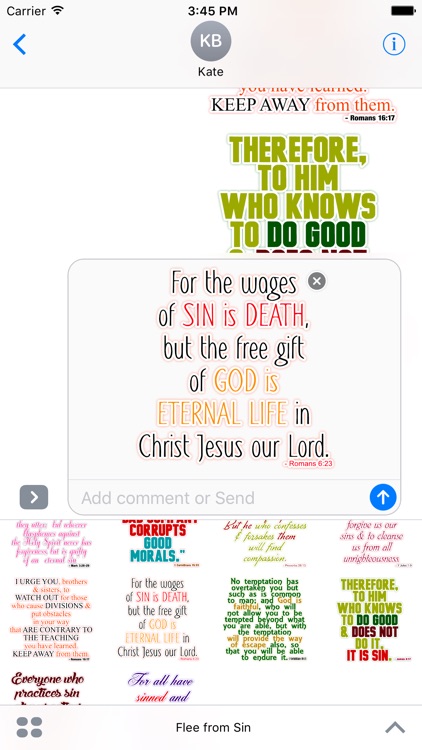 Flee from Sin