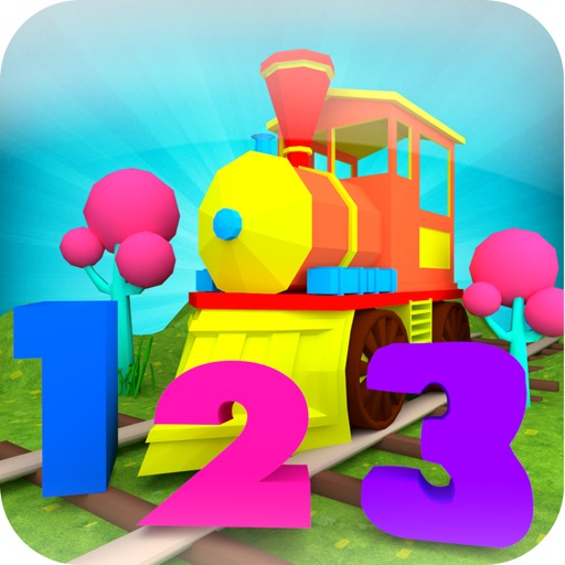 Numbers Train Game For Kids: Learn 1 to 10