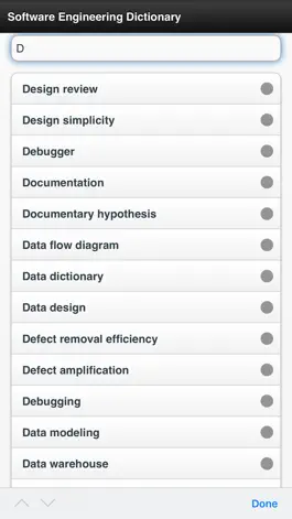 Game screenshot Software Engineering Dictionary mod apk