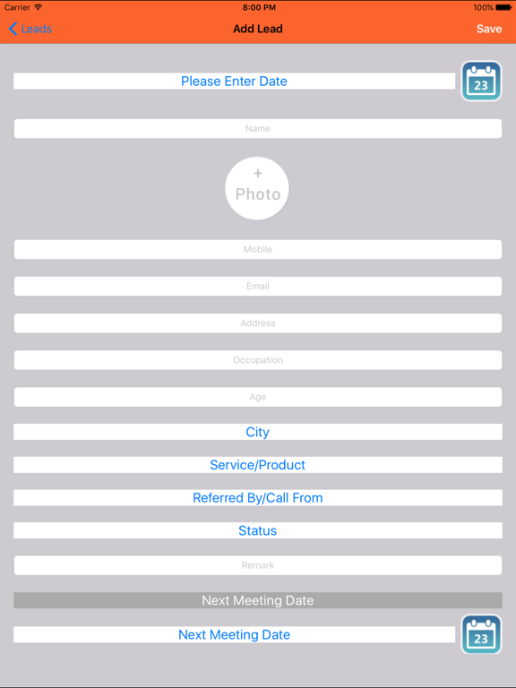 Screenshot #6 pour Lead Management Systems for iPhone