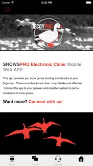 snow goose call - e caller - bluetooth compatible iphone screenshot 3