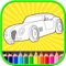 Coloring Car Free Games for boys and girls, children and young adults who love to draw and paint