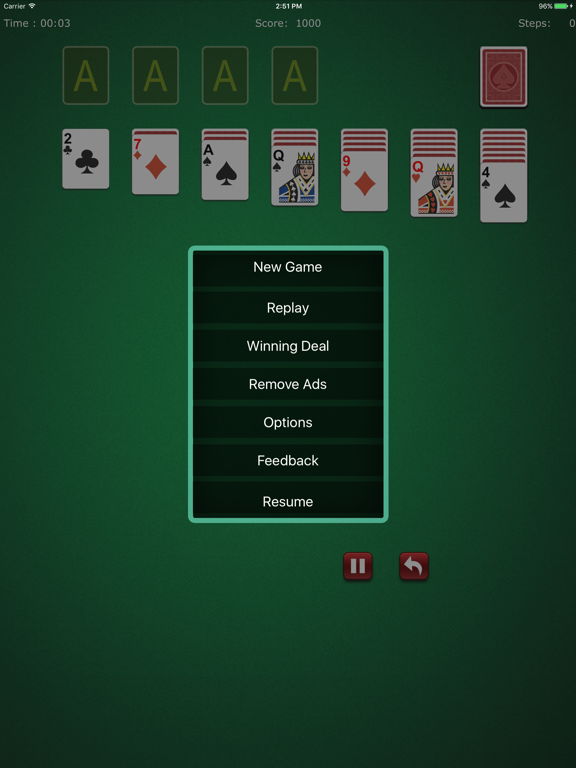 Screenshot #5 pour Free Solitaire HD+