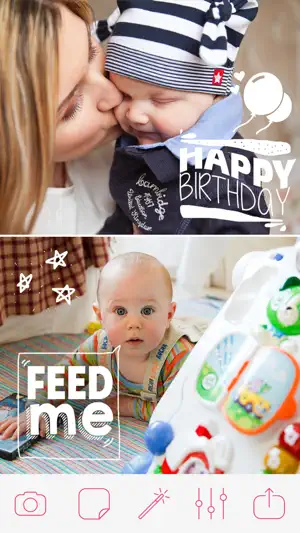 Pregnancy & Baby Milestone Photos screenshot 3