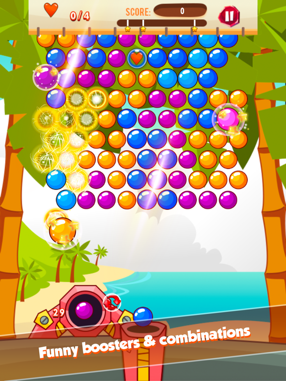 Bubble Time Blast Shooter - New Funny Games iPad screenshot