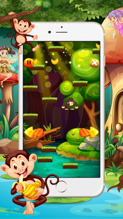 King kong eat banana jungle games for kids screenshot-3