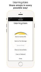 Bloomoticons by Bloomingdales screenshot