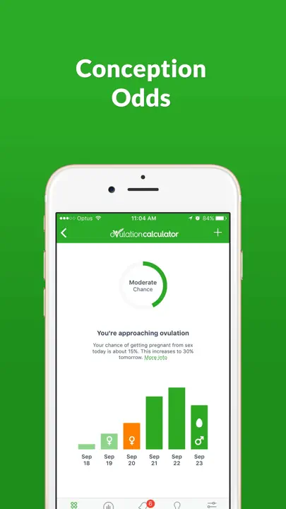 Ovulation Calculator Fertile Tracker & Calendar OC: Screenshot 5 von 5