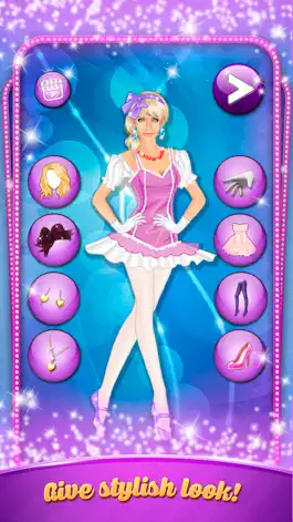Game screenshot Pretty Ballerina Makeover - Cute Fashion dressup apk