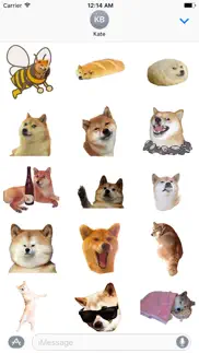 How to cancel & delete doge memes faces - stickers meme pack for imessage 2