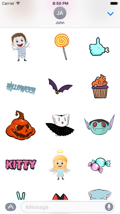 Halloween Cartoon Sticker