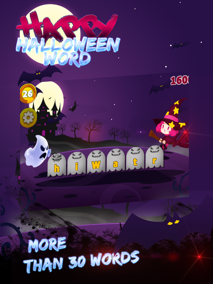 Happy Halloween Word