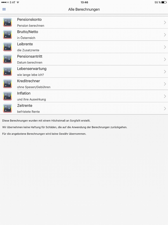 Screenshot #4 pour Pensionskonto