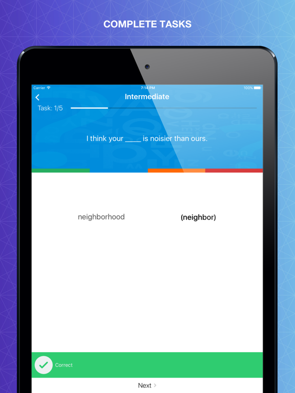 Screenshot #5 pour Wordbuilding Practice