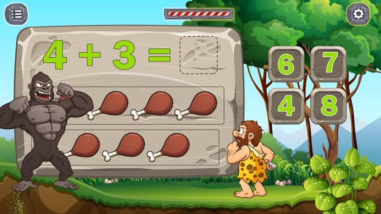 Caveman Kids Math 2 screenshot-3