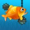 This is the story of a nice fish called Molly, and she has  a Mission: cross the sea dodging mines