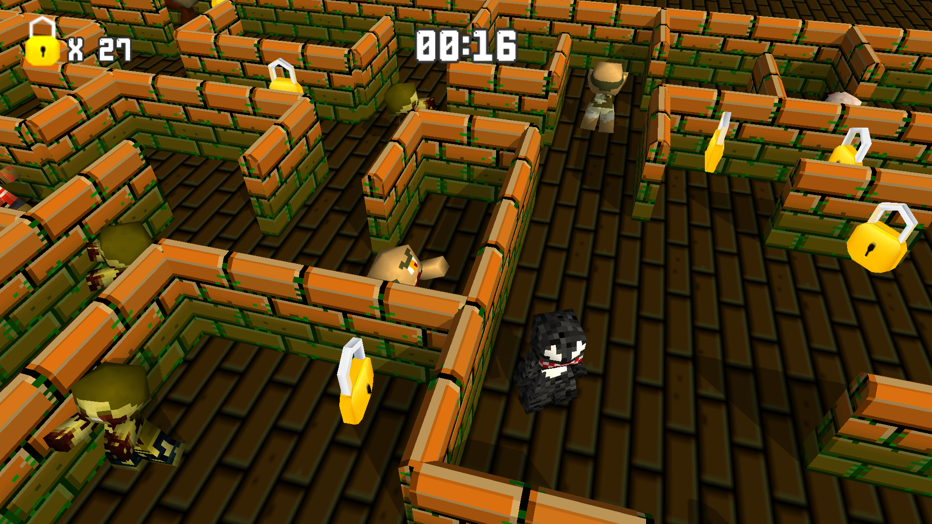 Zombie Maze - Can you escape from the zombies ?