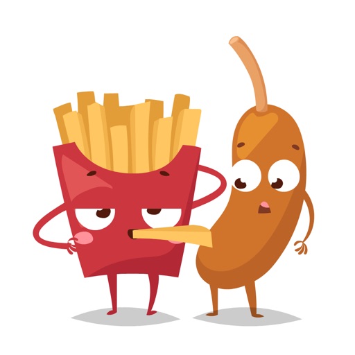 Fast Food Stickers
