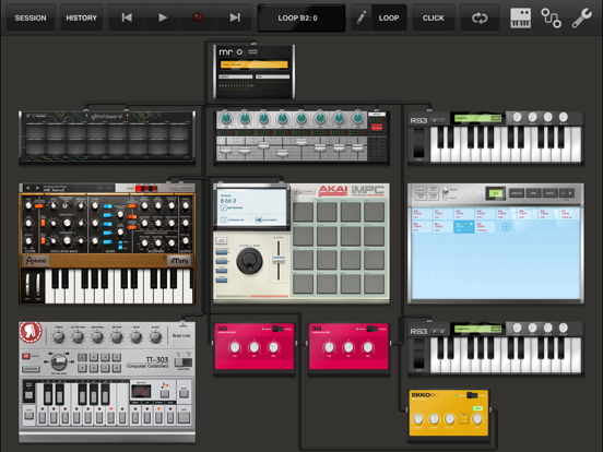 iMini Synthesizer iPad app afbeelding 2