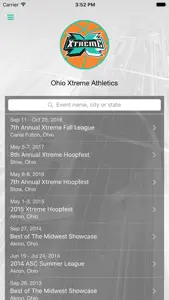 Ohio Xtreme Basketball screenshot #1 for iPhone