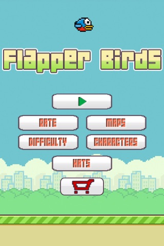 Flapper Birds - The Impossible Flappy Adventure Go screenshot 4