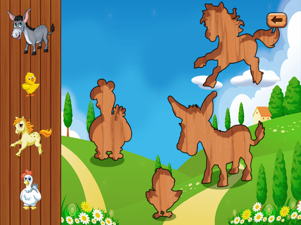 Farm baby games and animal puzzles for kids screenshot 8