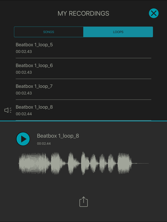 Screenshot #6 pour Beatbox Looper