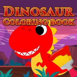 Dinosaur Coloring Book wow