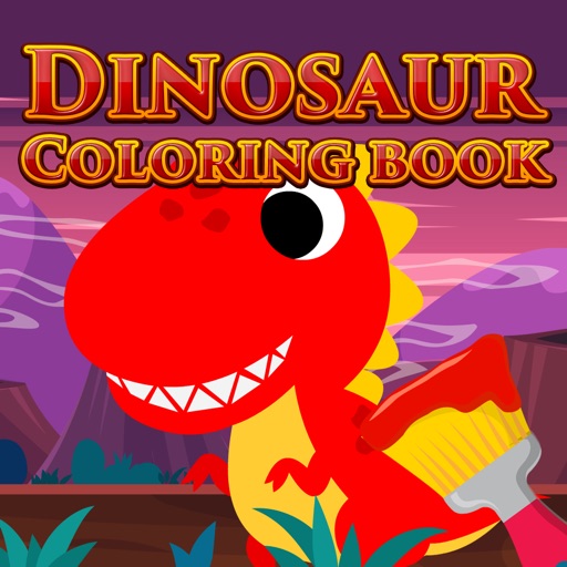 Dinosaur Coloring Kids Game icon