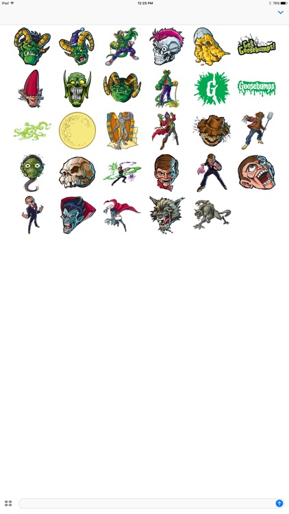 Goosebumps Stickers
